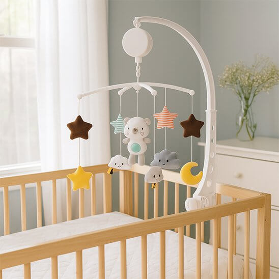 Mobile lit bébé | Éveil Naturel